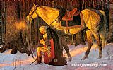 Prayer At Valley Forge by Unknown Artist